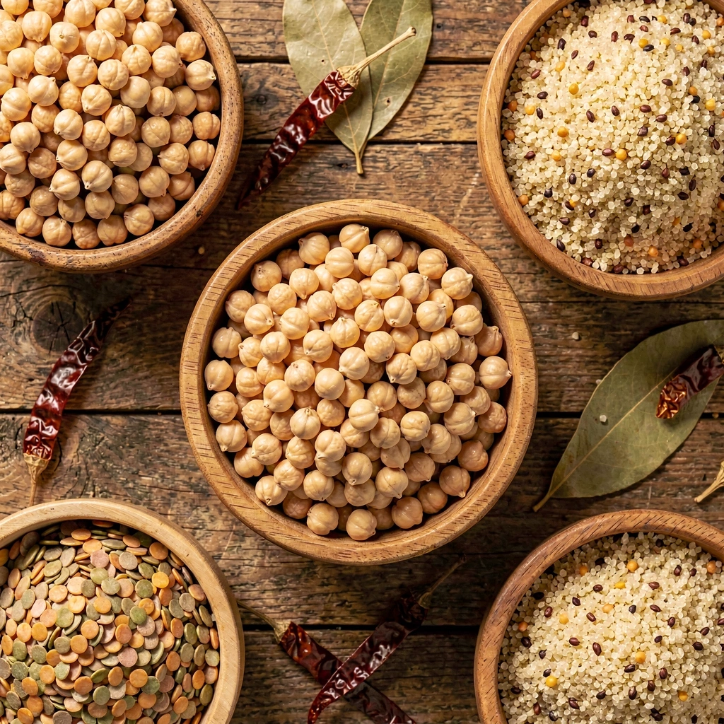 Legumbres y cereales